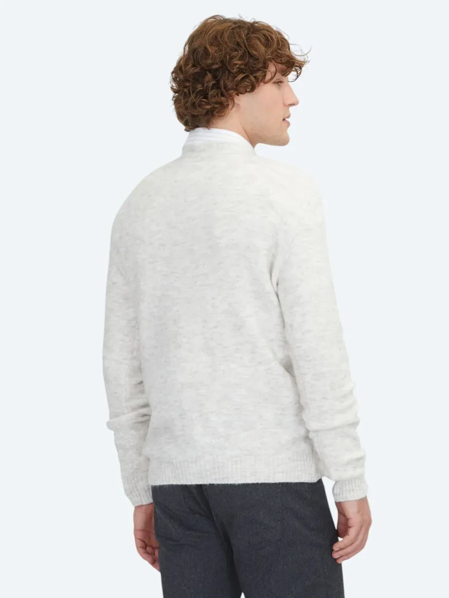 Ecru Knitwear Sweatshirt - 6