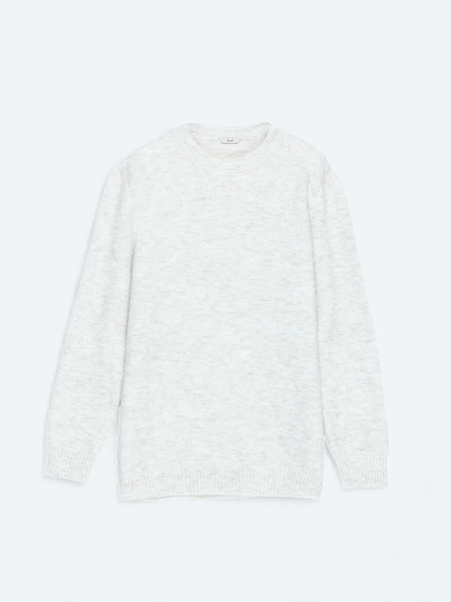 Ecru Knitwear Sweatshirt - 7