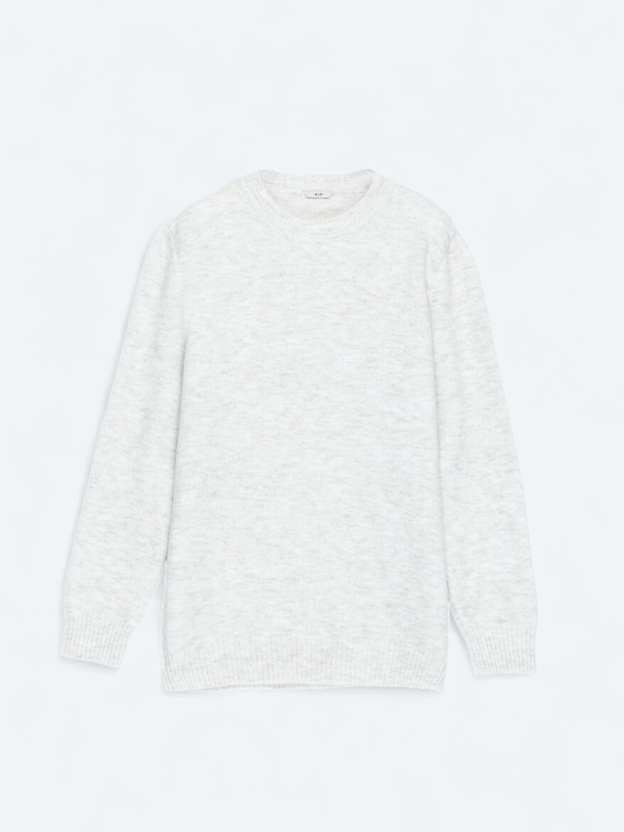 Ecru Knitwear Sweatshirt - 7