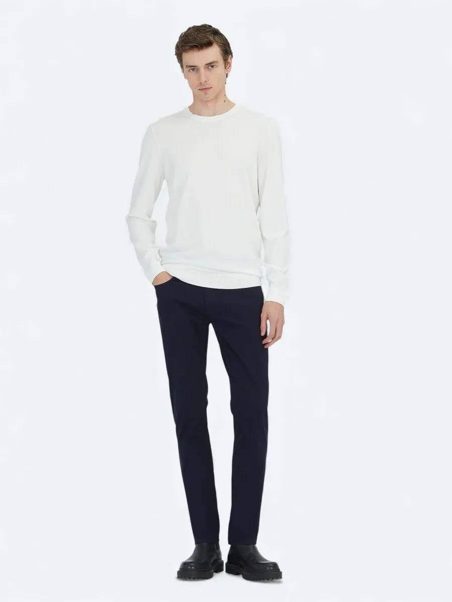 Ecru Knitwear Sweatshirt - 2
