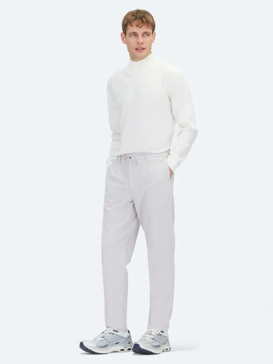 Ecru Knitwear Sweatshirt - KİP