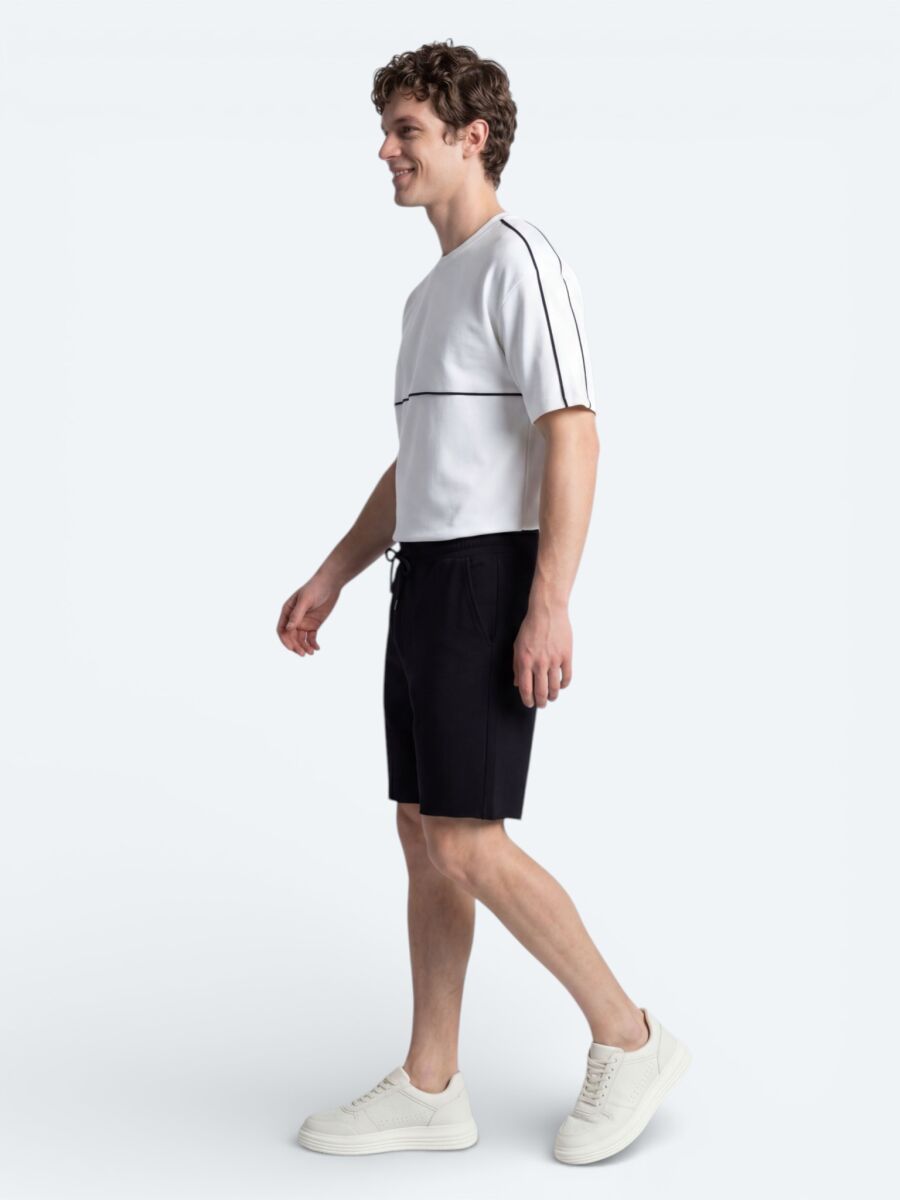 Ecru Plain T-Shirt - 2