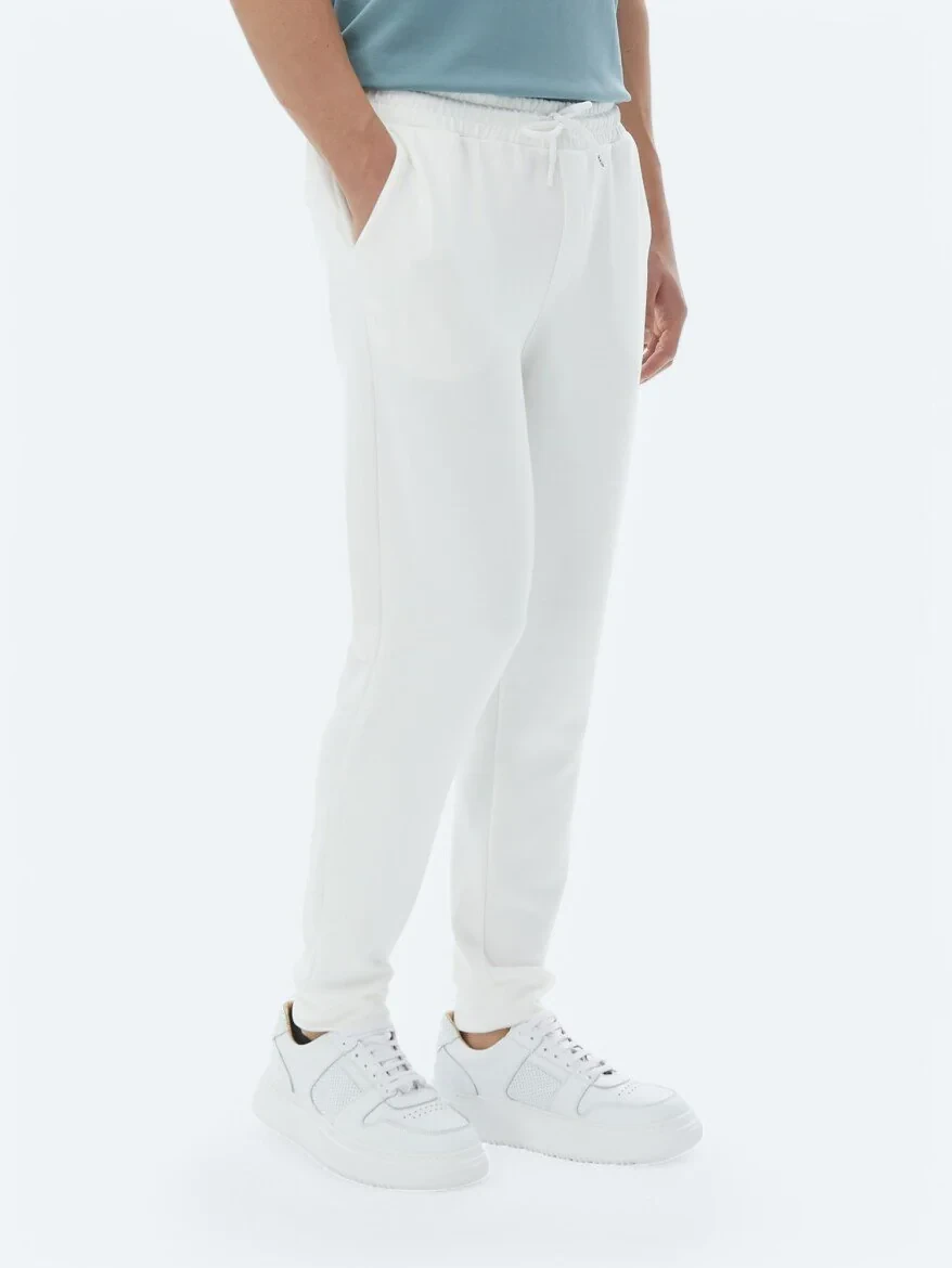 Ecru Sweat Pants 