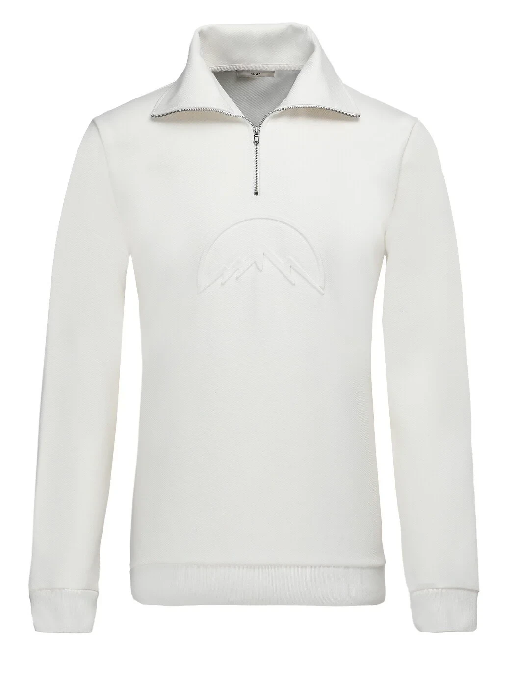 Ecru Turtleneck Sweatshirt - 6