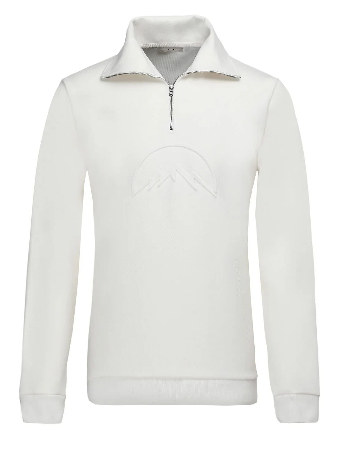 Ecru Turtleneck Sweatshirt - 6