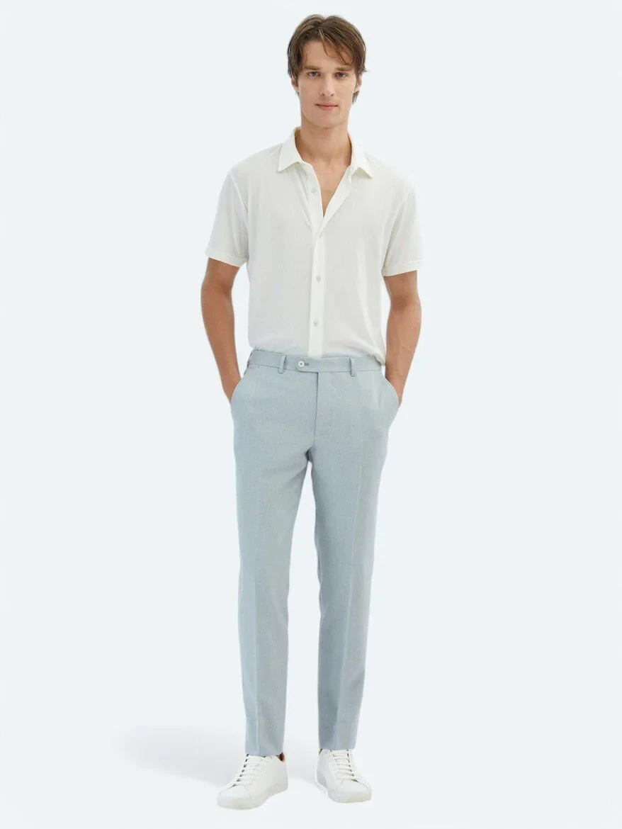 Ekru Desenli Regular Fit Casual Gömlek - 2