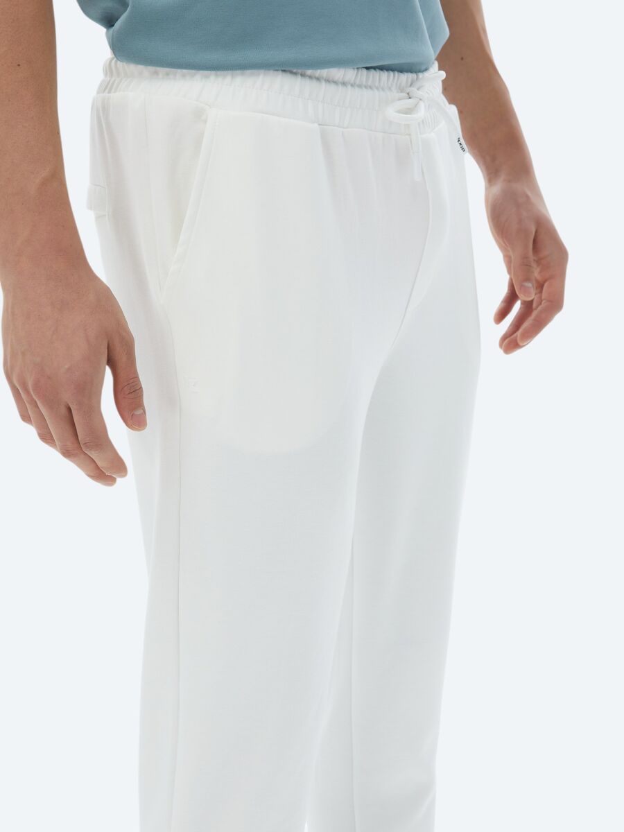 Ekru Eşofman Altı - 5