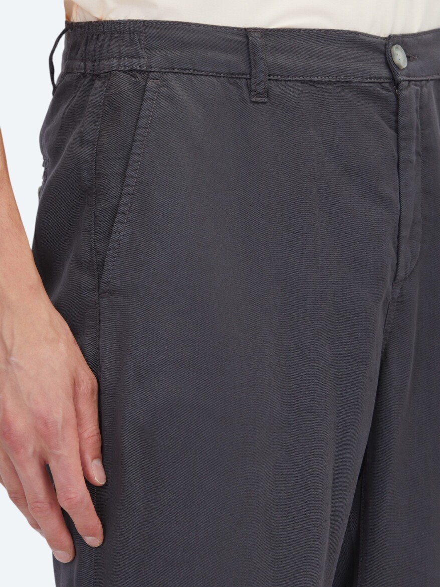 Füme Kumaş Jogging Fit Casual Pantolon - 3