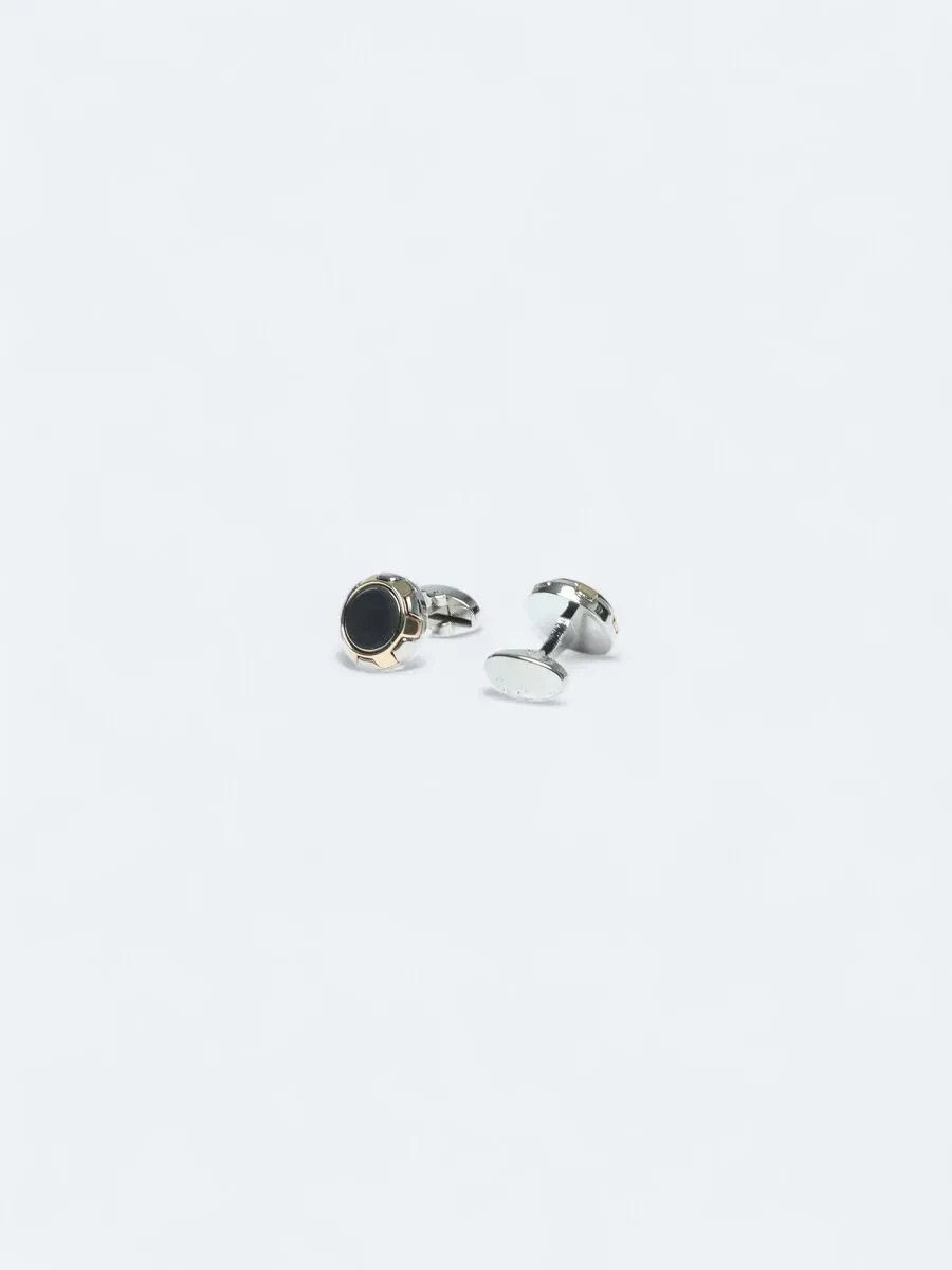 Gold Brass Cuff Link - 2