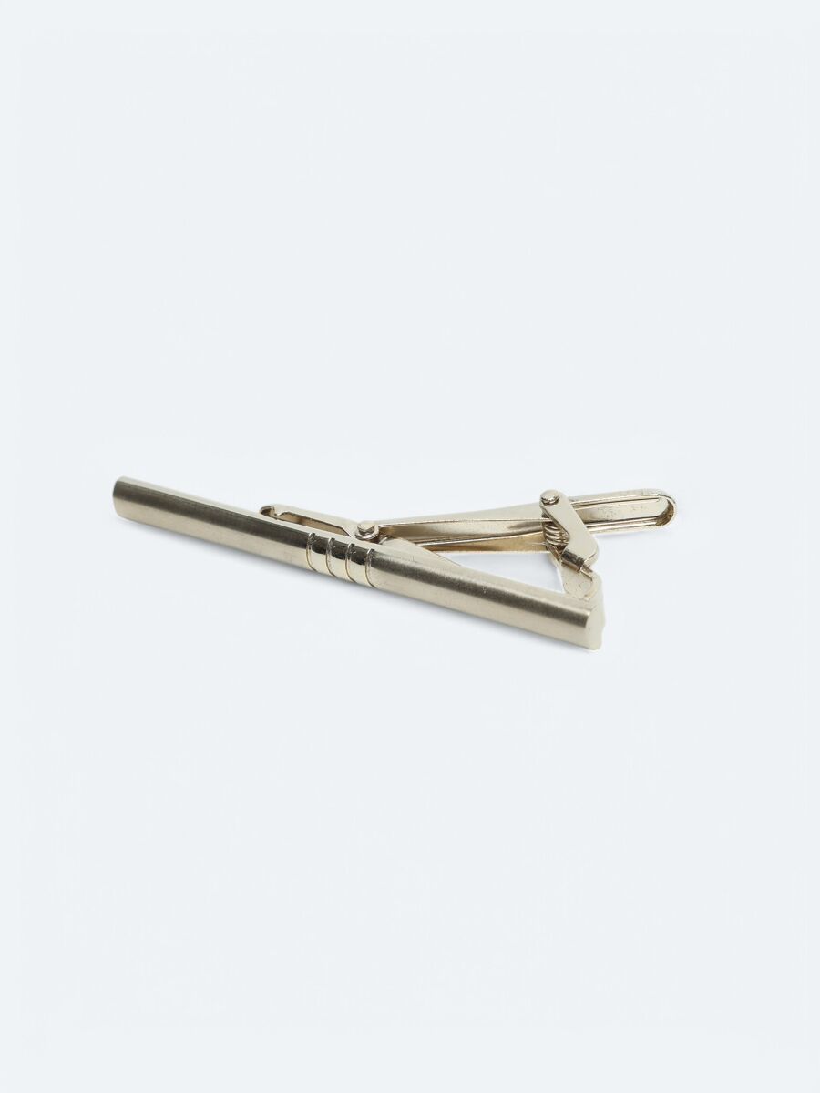 Gold Metal Tie Needle - 1