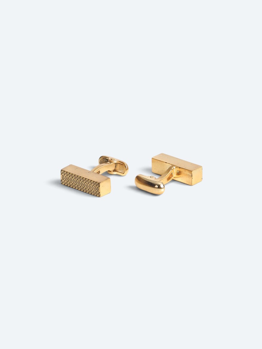 Gold Prinç Kol Düğmesi - KİP