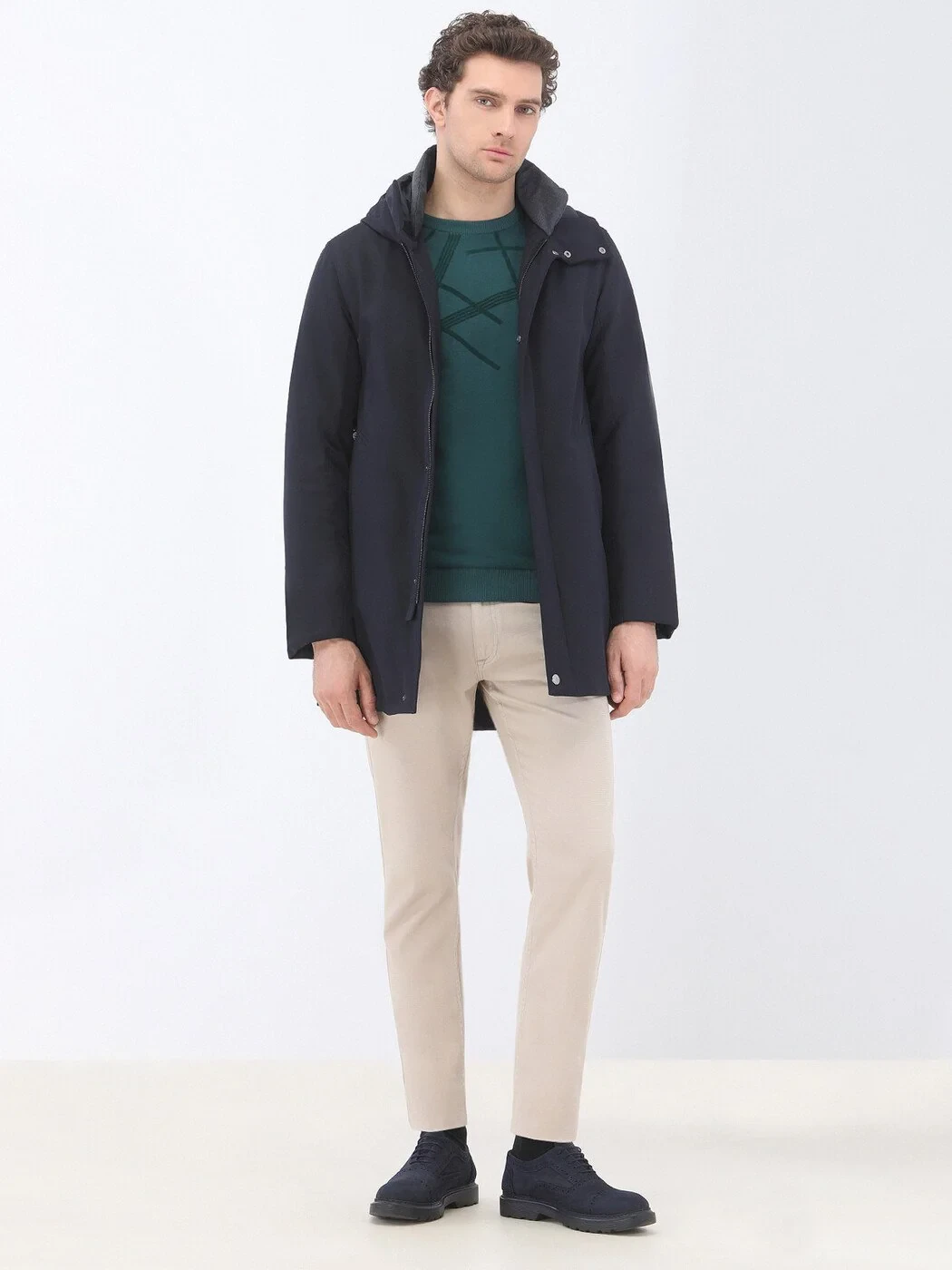 Green Crew Neck Sweatshirt - 3