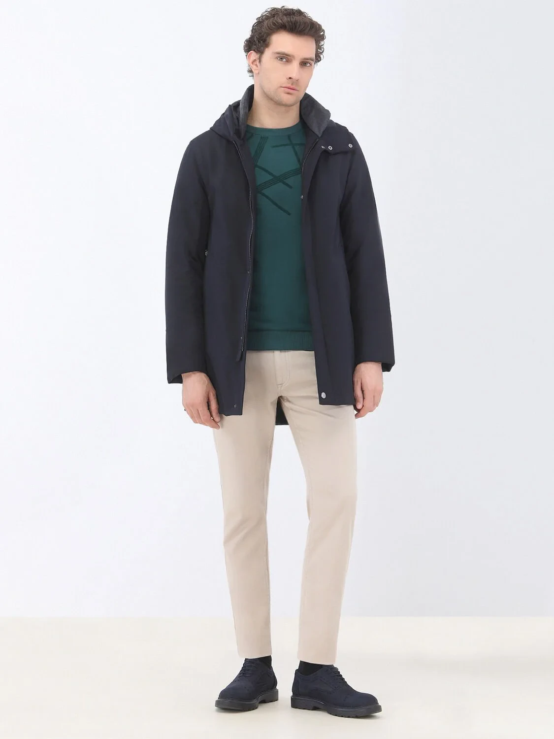 Green Crew Neck Sweatshirt - 3