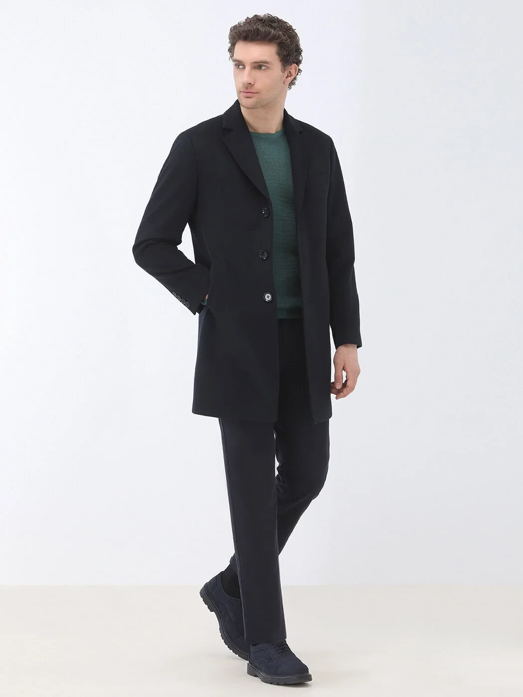 Green Knitwear Sweatshirt - 3