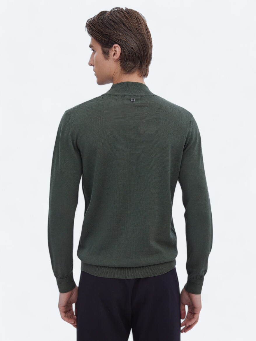 Green Knitwear Sweatshirt - 6