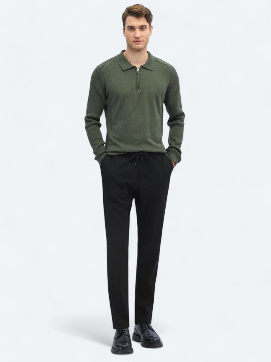 Green Knitwear Sweatshirt - 3