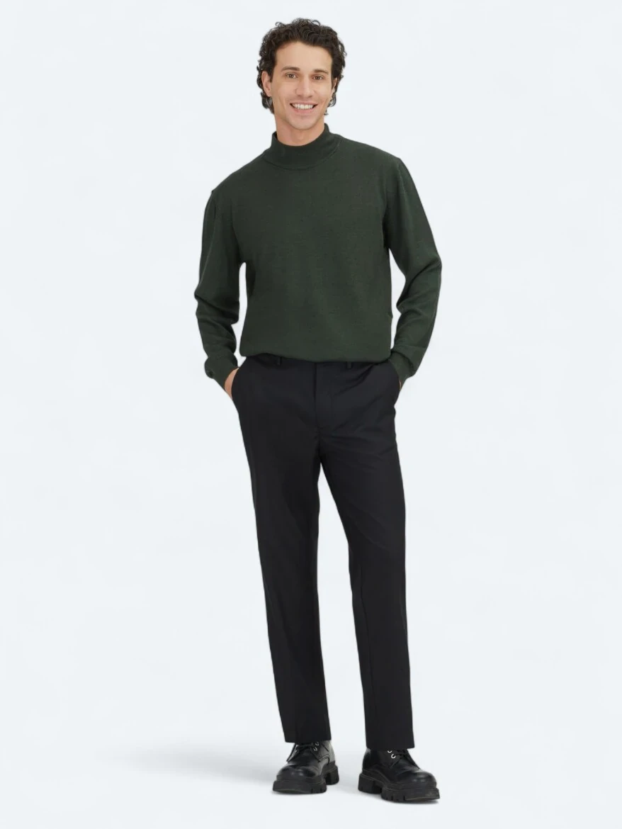 Green Knitwear Sweatshirt - KİP