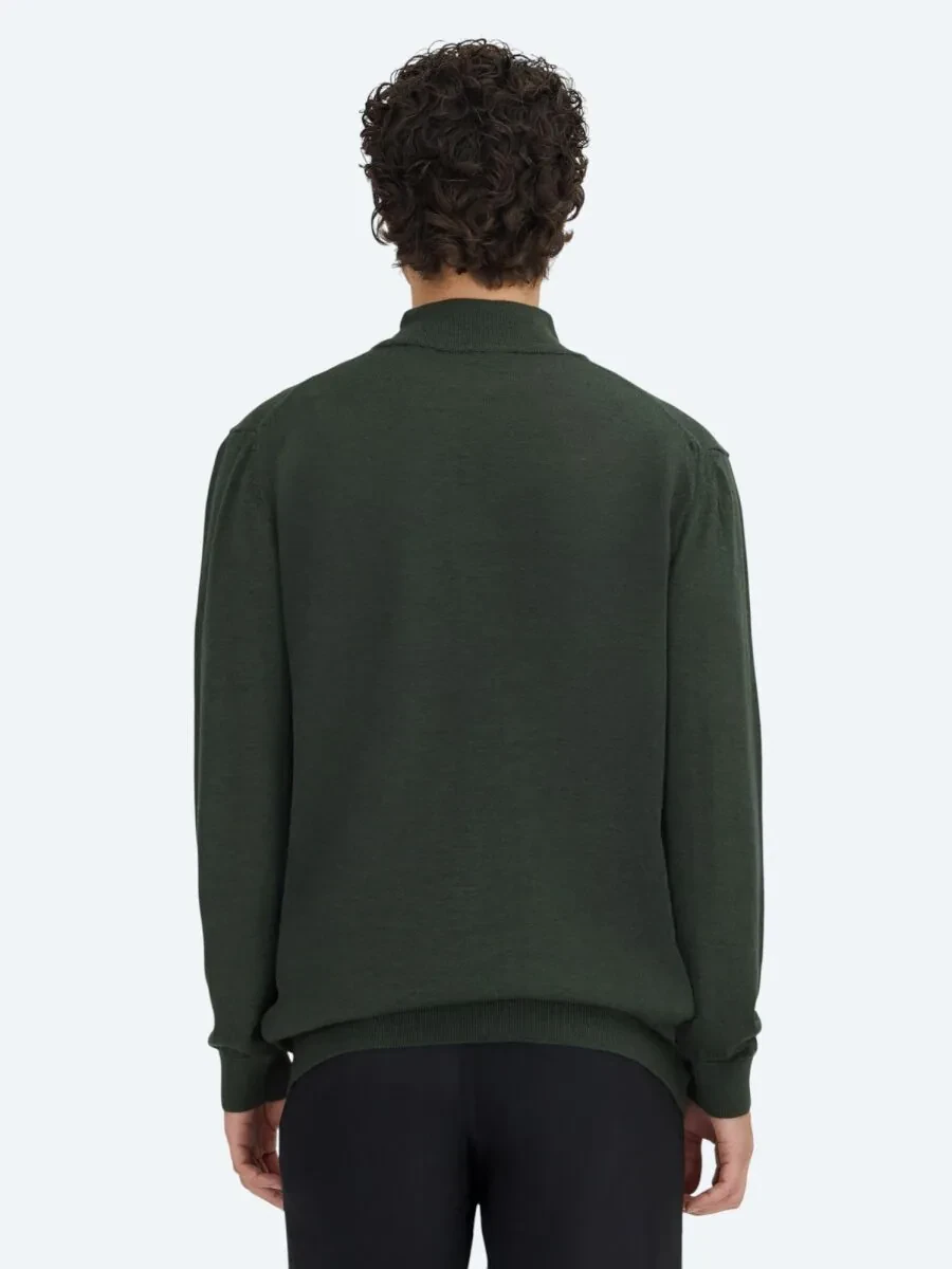 Green Knitwear Sweatshirt - 5