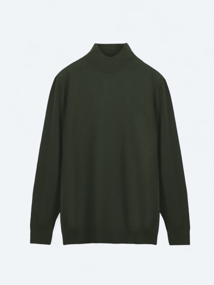 Green Knitwear Sweatshirt - 6