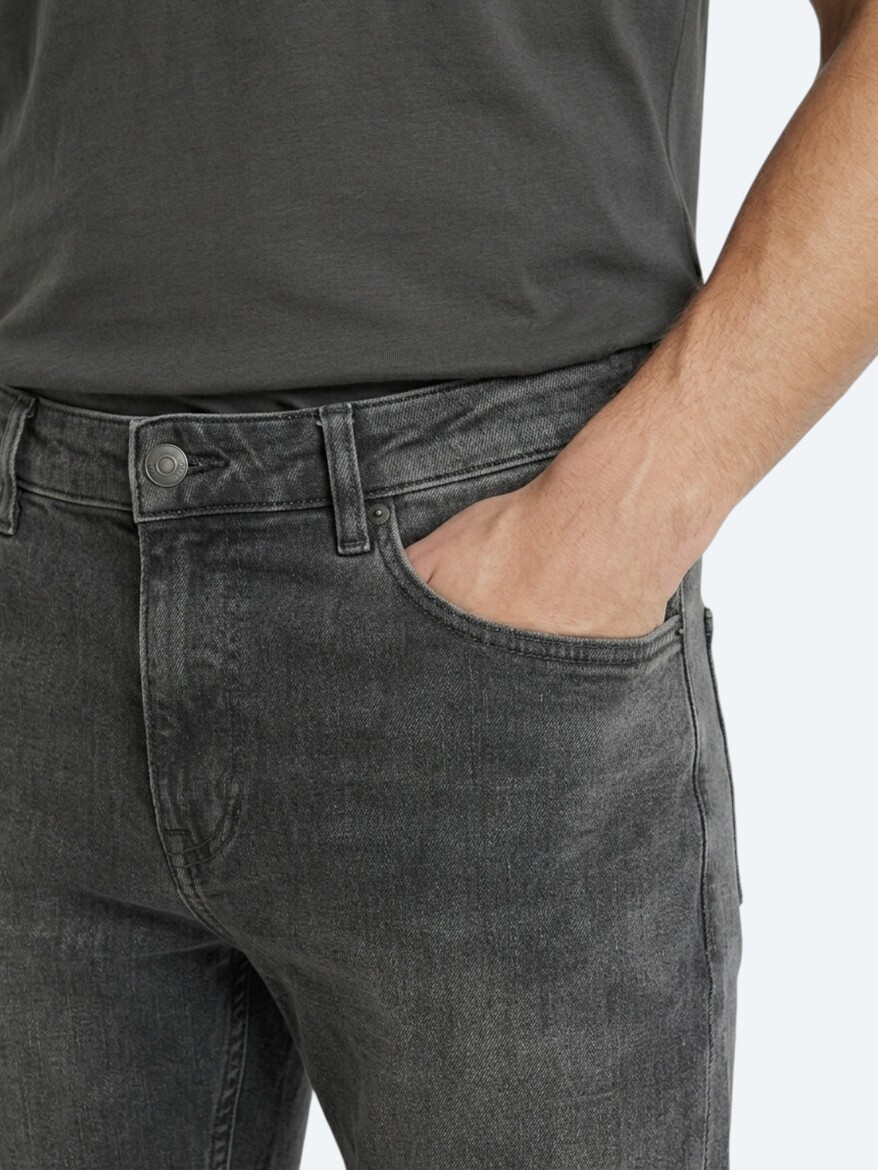 Green Regular Fit Denim 100% Cotton Trousers - 4