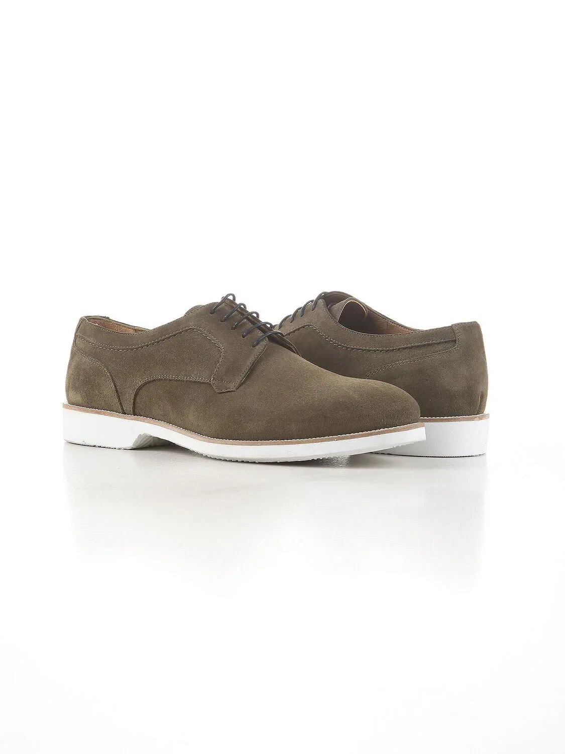 Green Suede Casual Shoes - 3