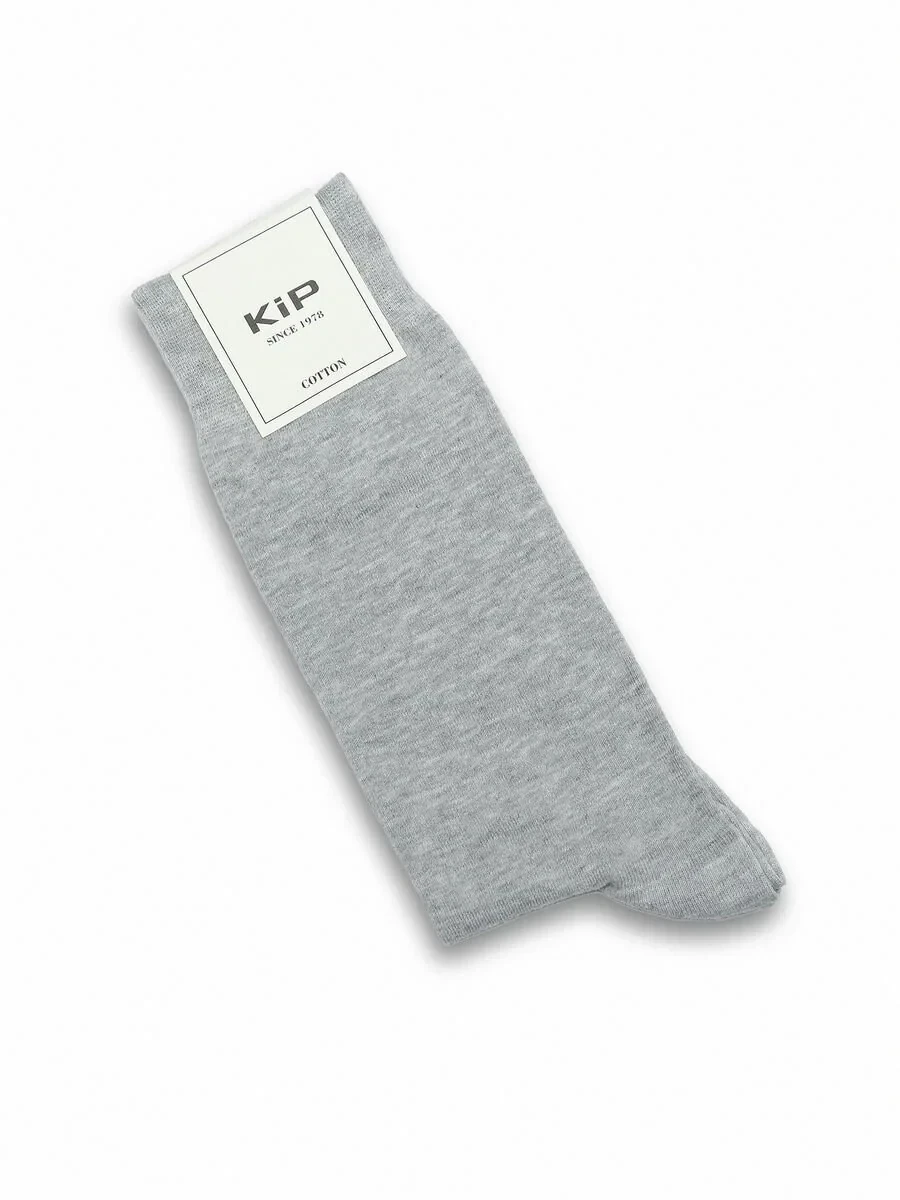 Grey %75 Pamuk ,%23 Polyamid ,%2 Elastan Socks - 1