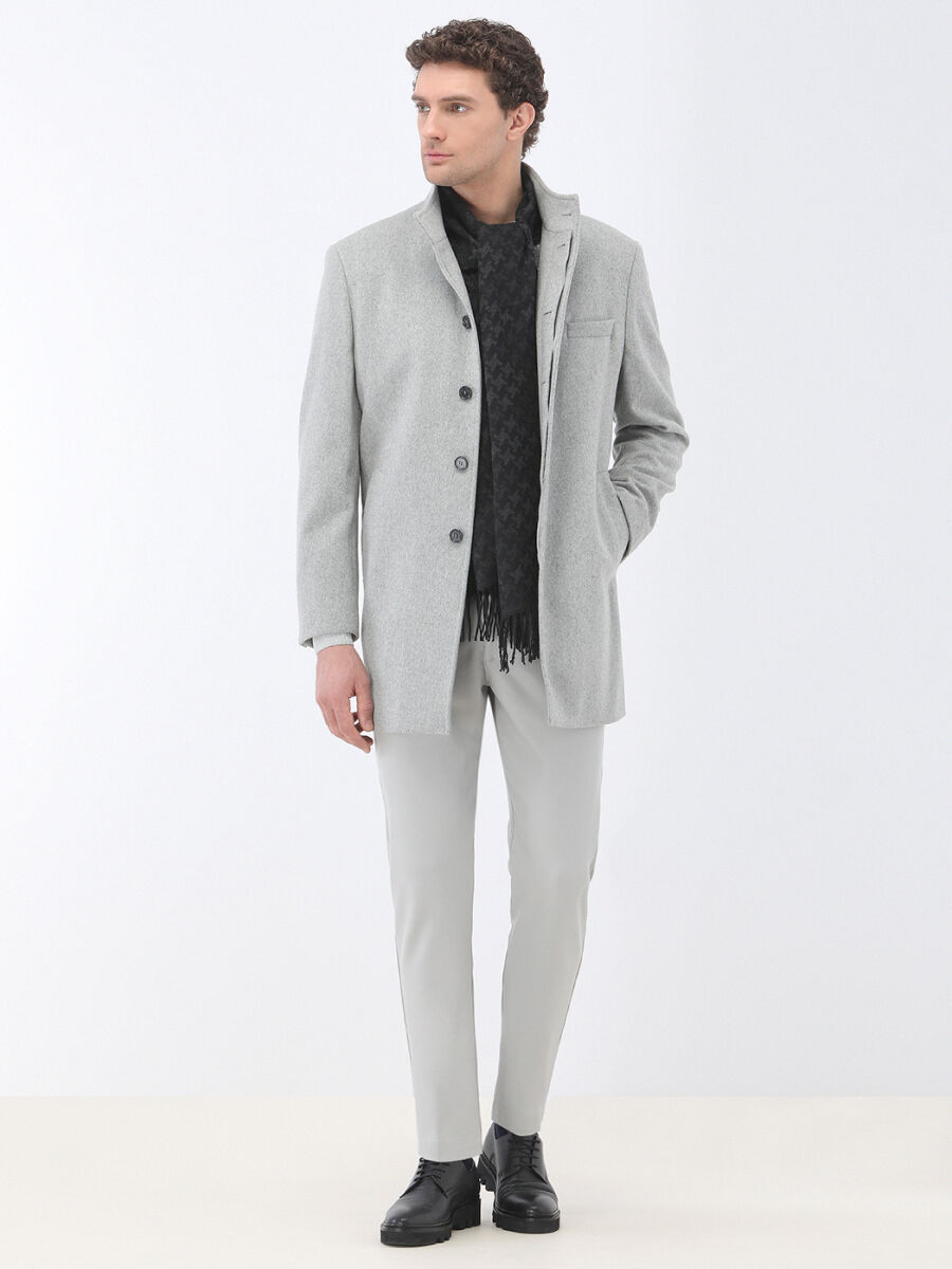 Grey Knitwear Sweatshirt - 3