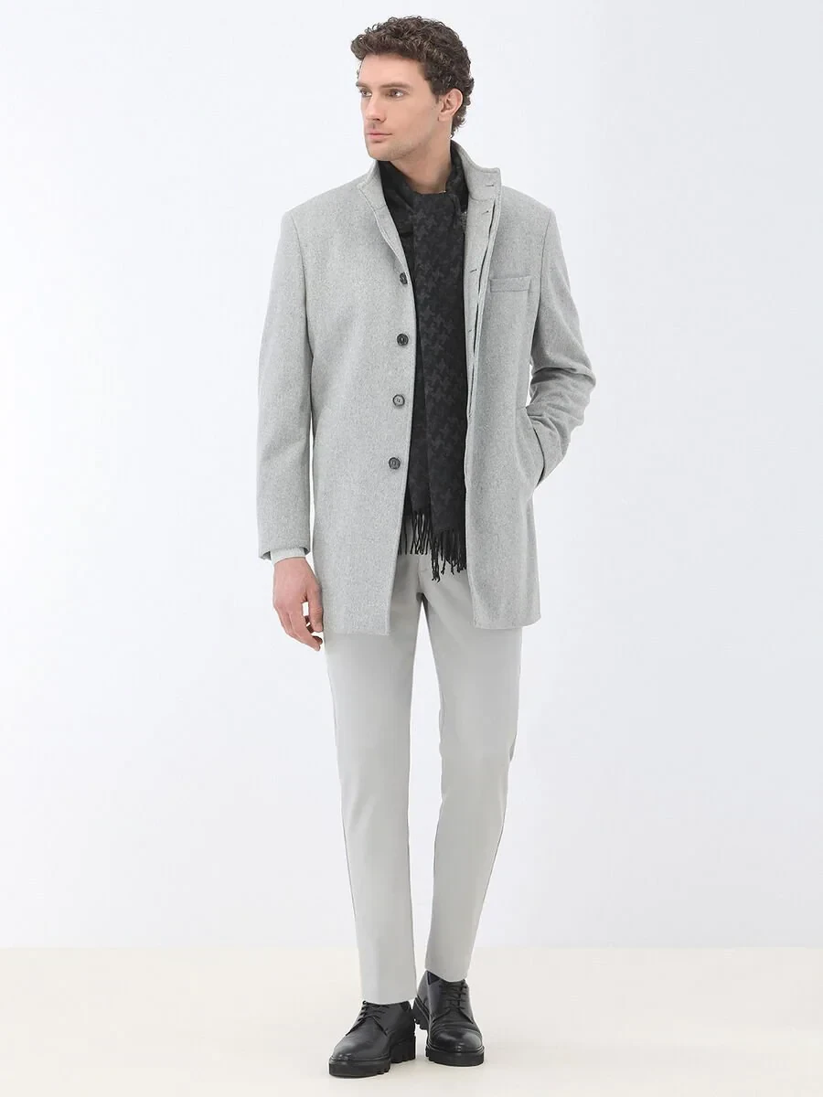 Grey Knitwear Sweatshirt - 3