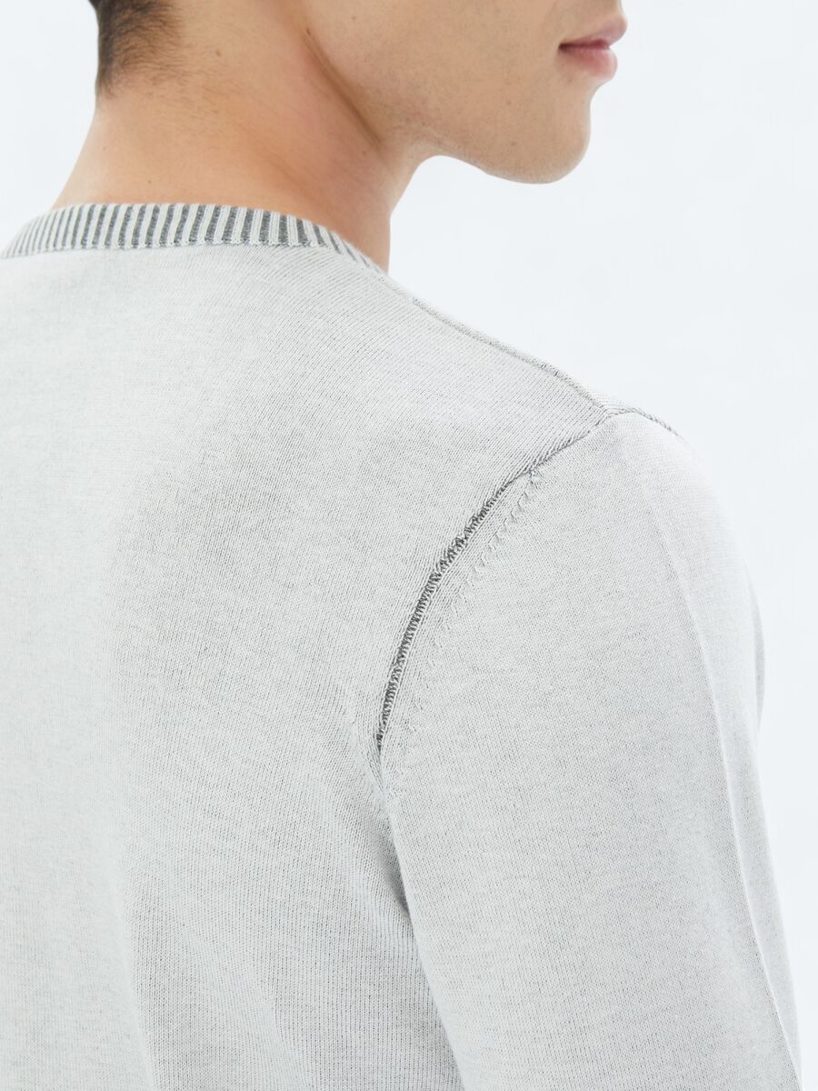 Grey Knitwear Sweatshirt - 7