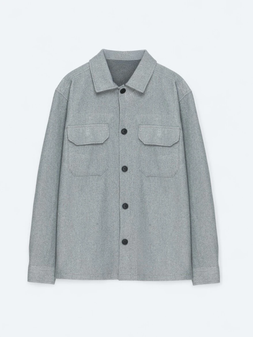 Grey Overshirt - 6