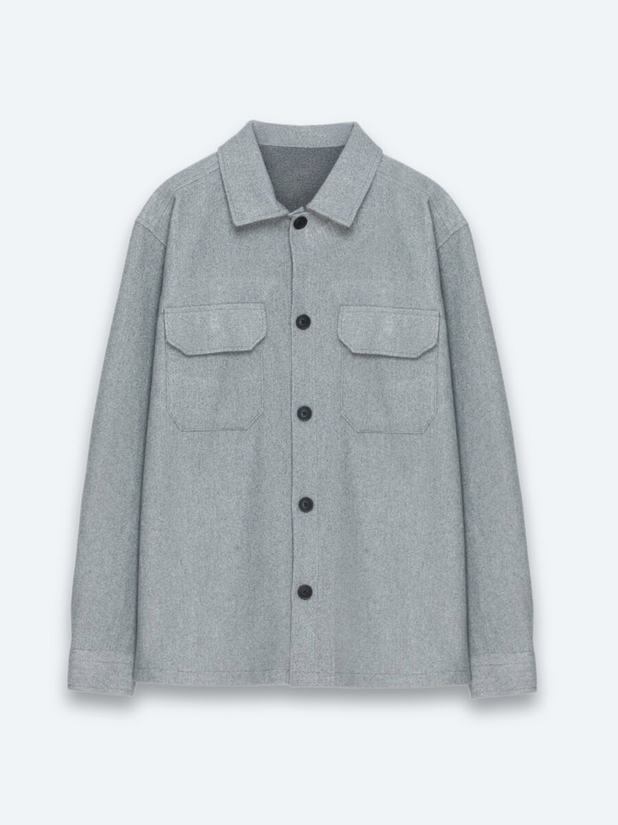 Grey Overshirt - 6