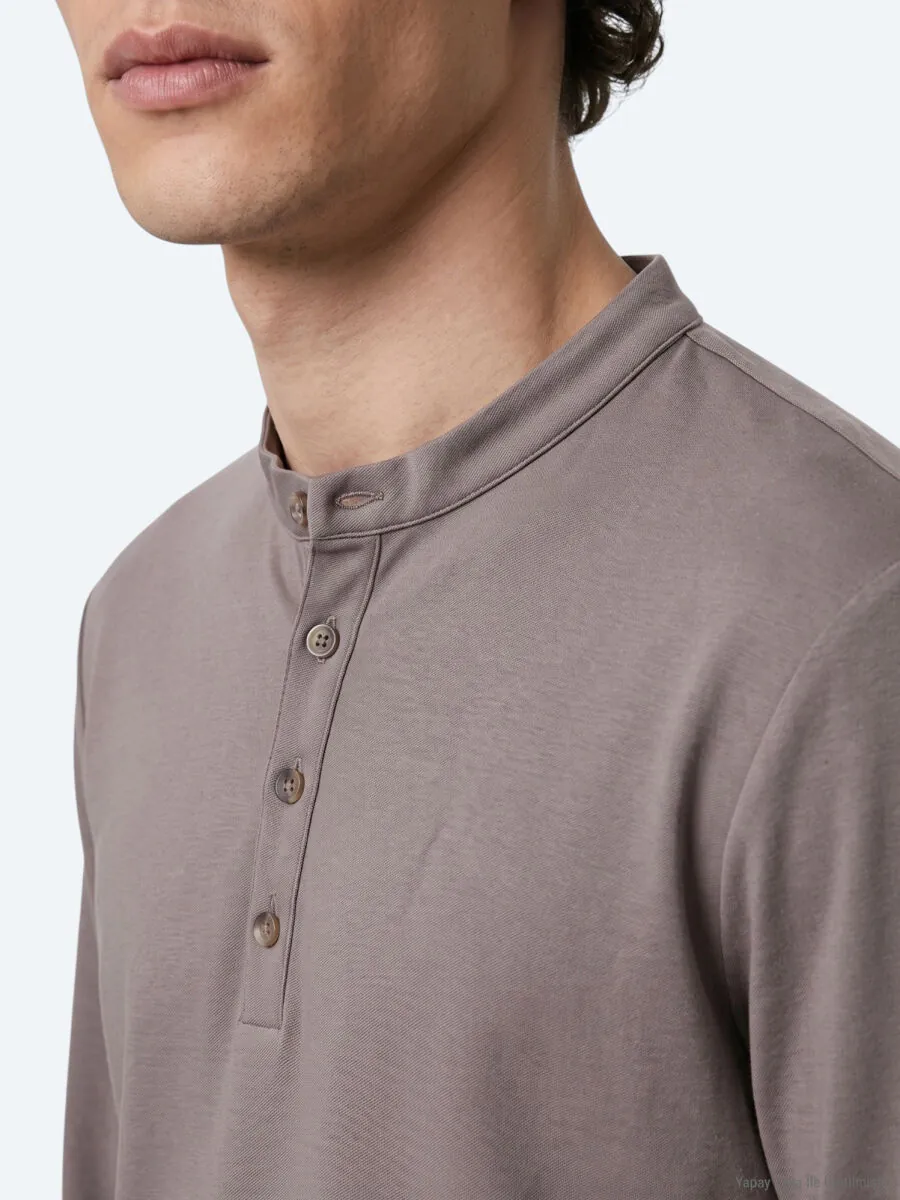 Grey Plain T-Shirt - 4