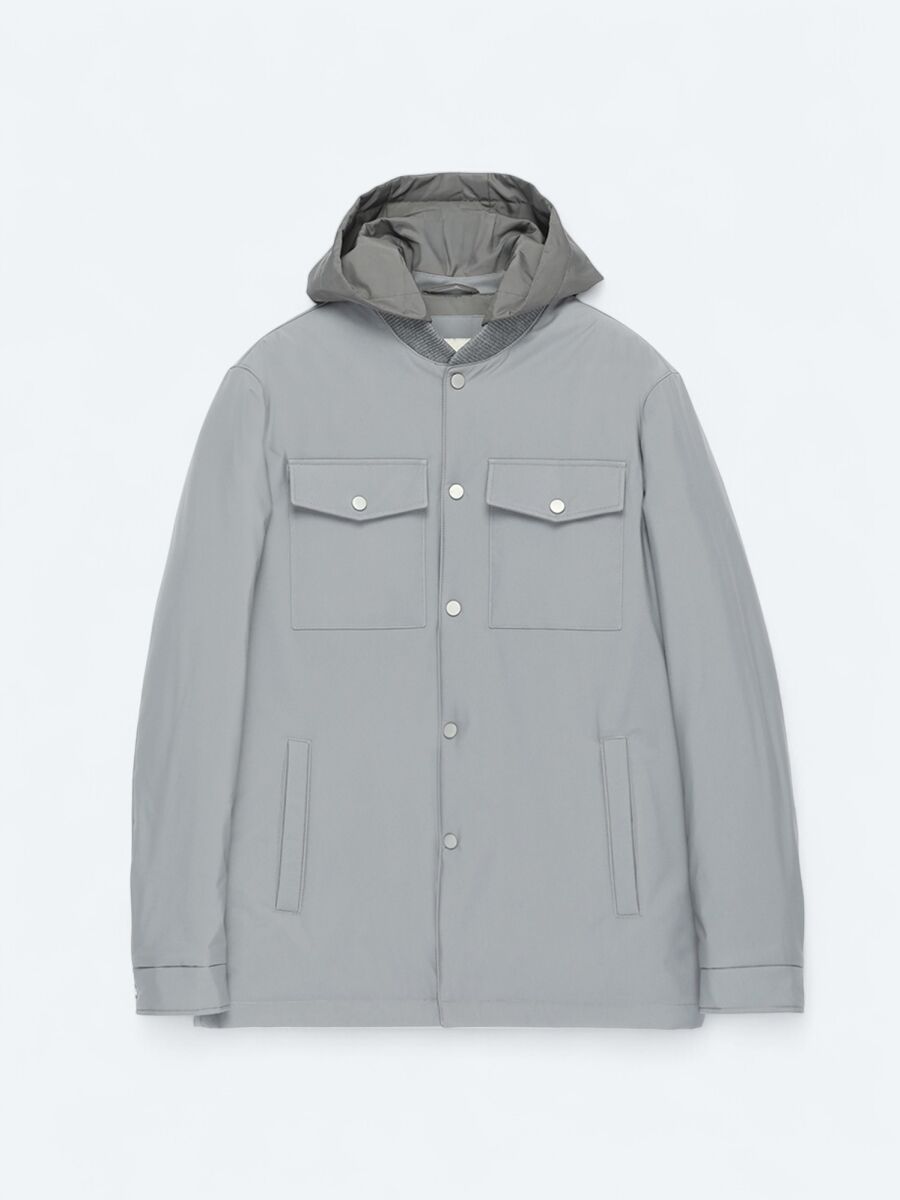 Grey Regular Fit Lightweight Jacket - 6