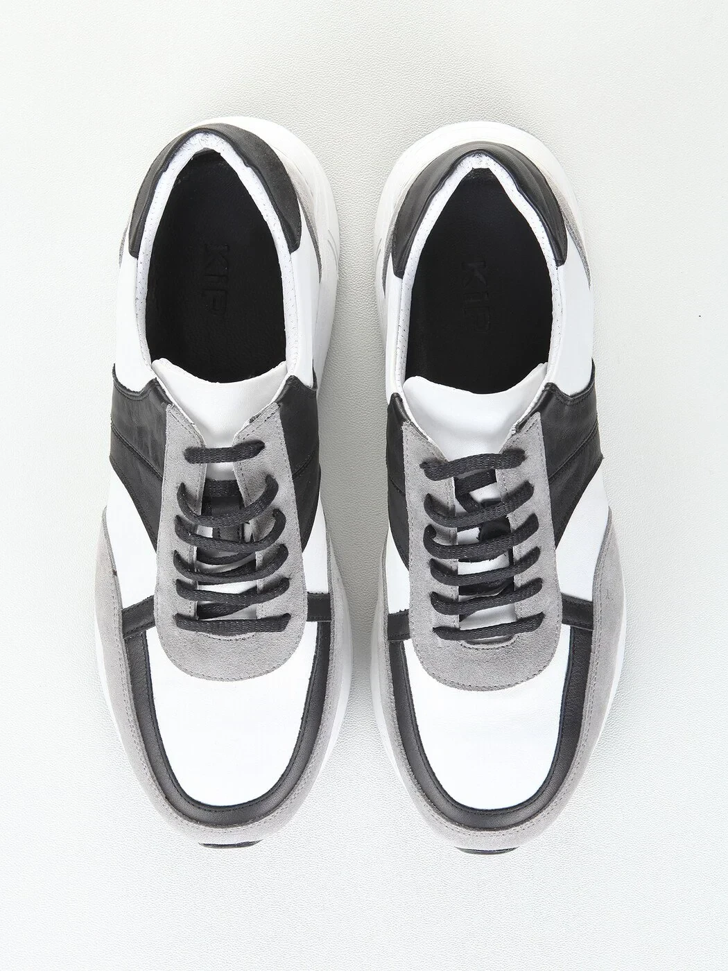 Grey Suede Sneaker - 5