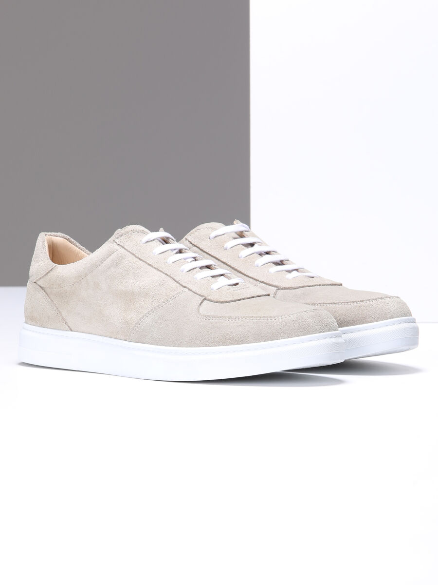 Grey Suede Sneaker - 2