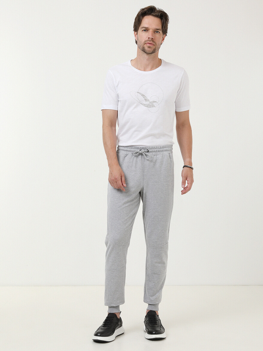 Grey Sweat Pants - 3