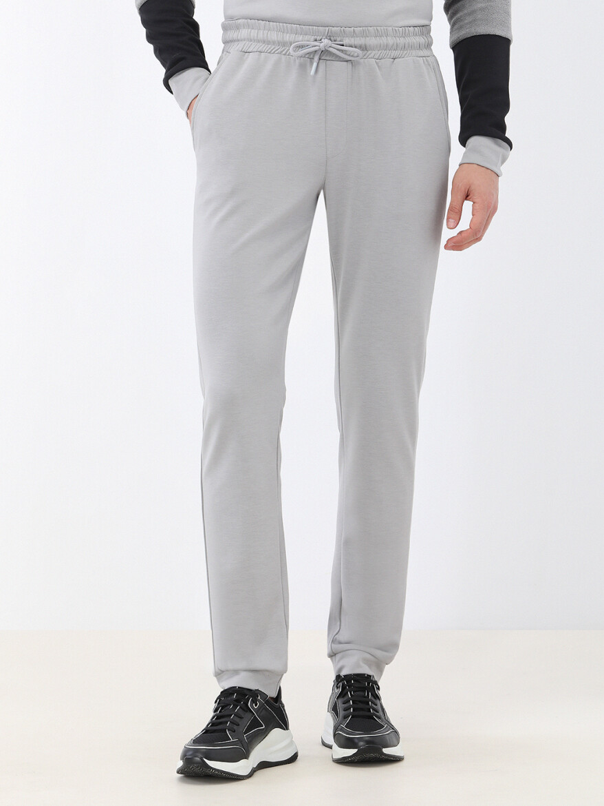 Grey Sweat Pants - 1