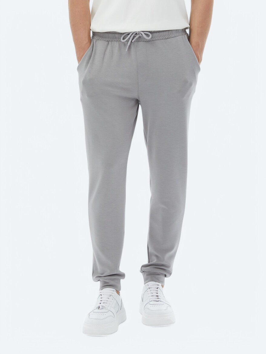 Grey Sweat Pants - 2