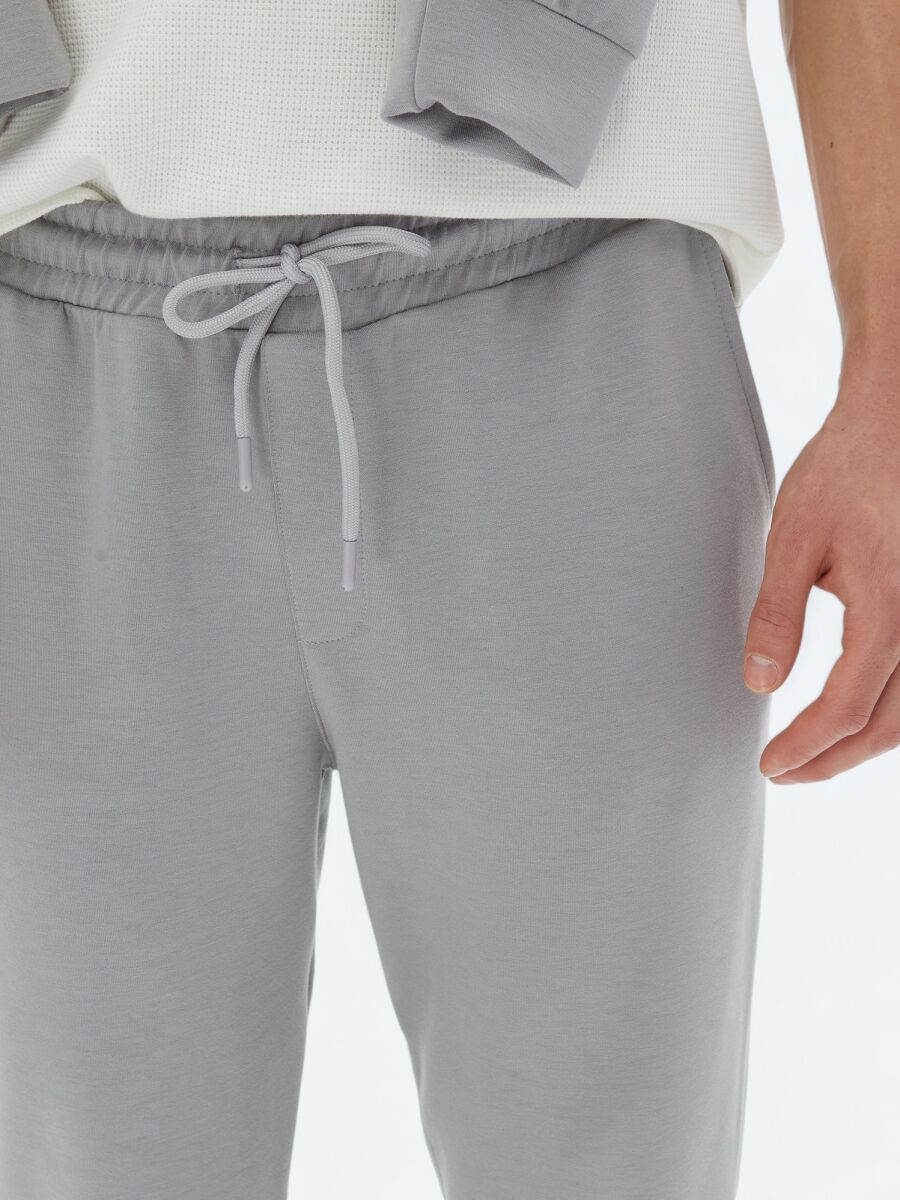 Grey Sweat Pants - 4