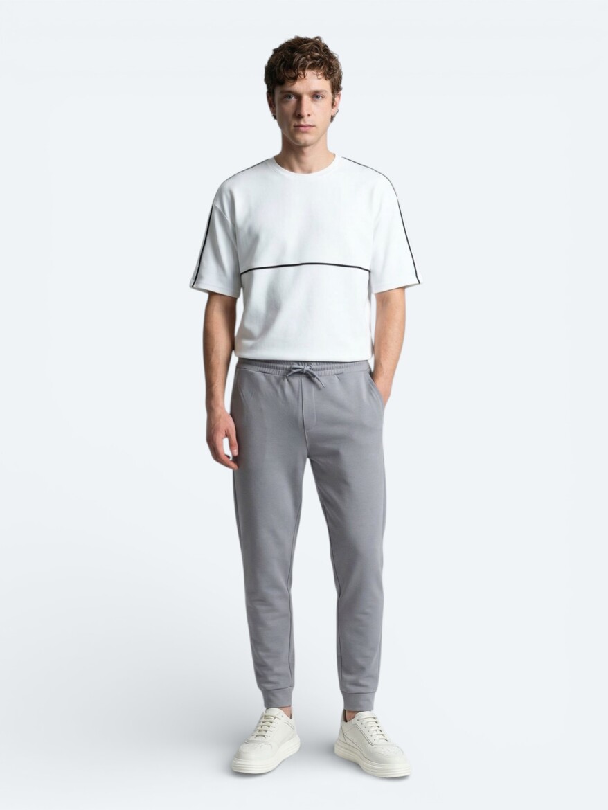 Grey Sweat Pants - 3