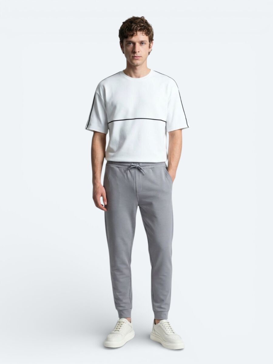 Grey Sweat Pants - 3