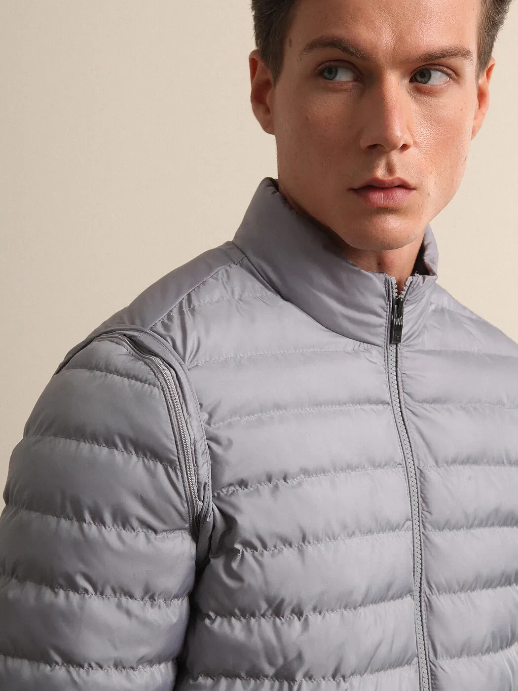 Grey Weaving Coat - 2
