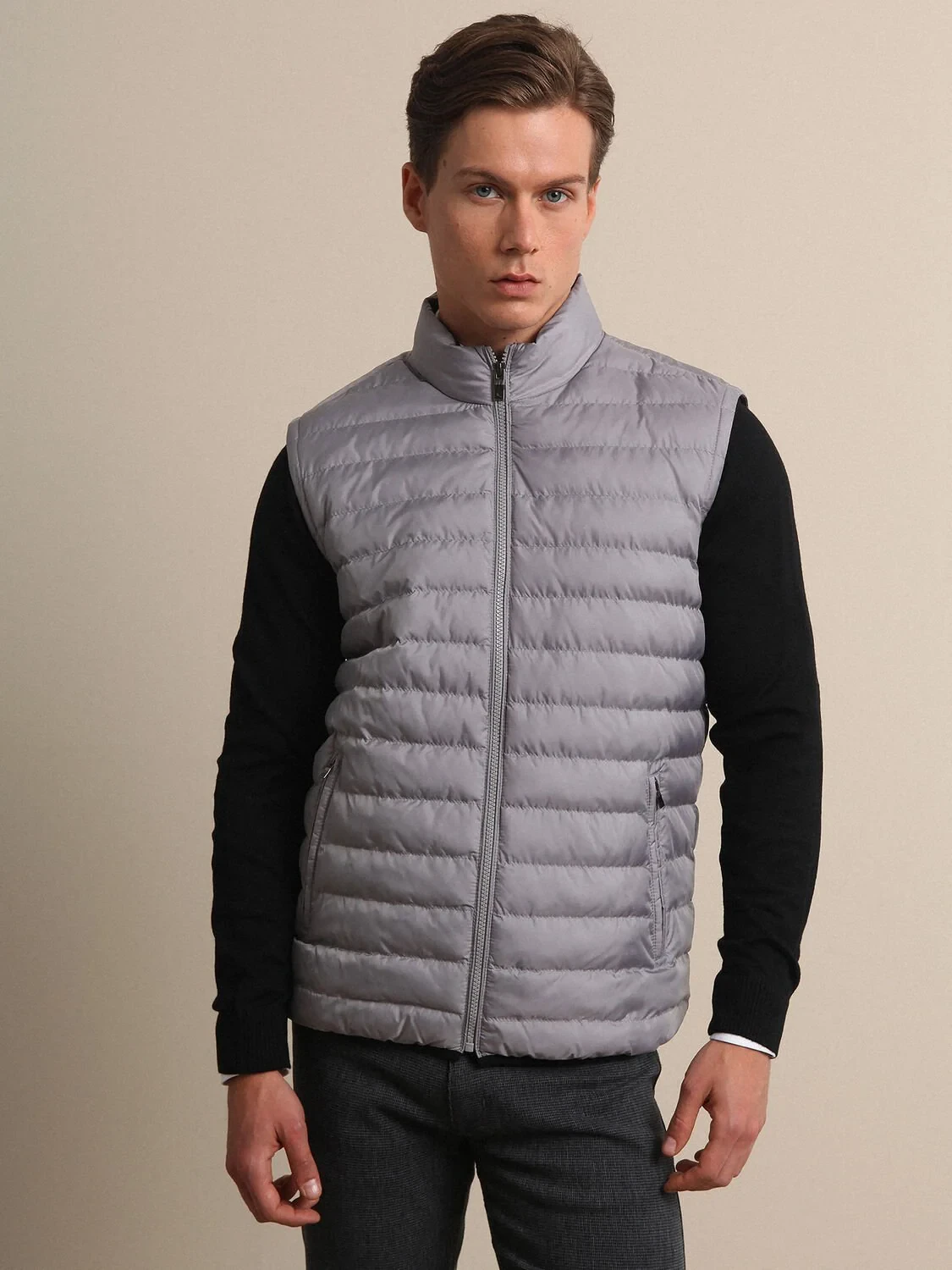 Grey Weaving Coat - 3