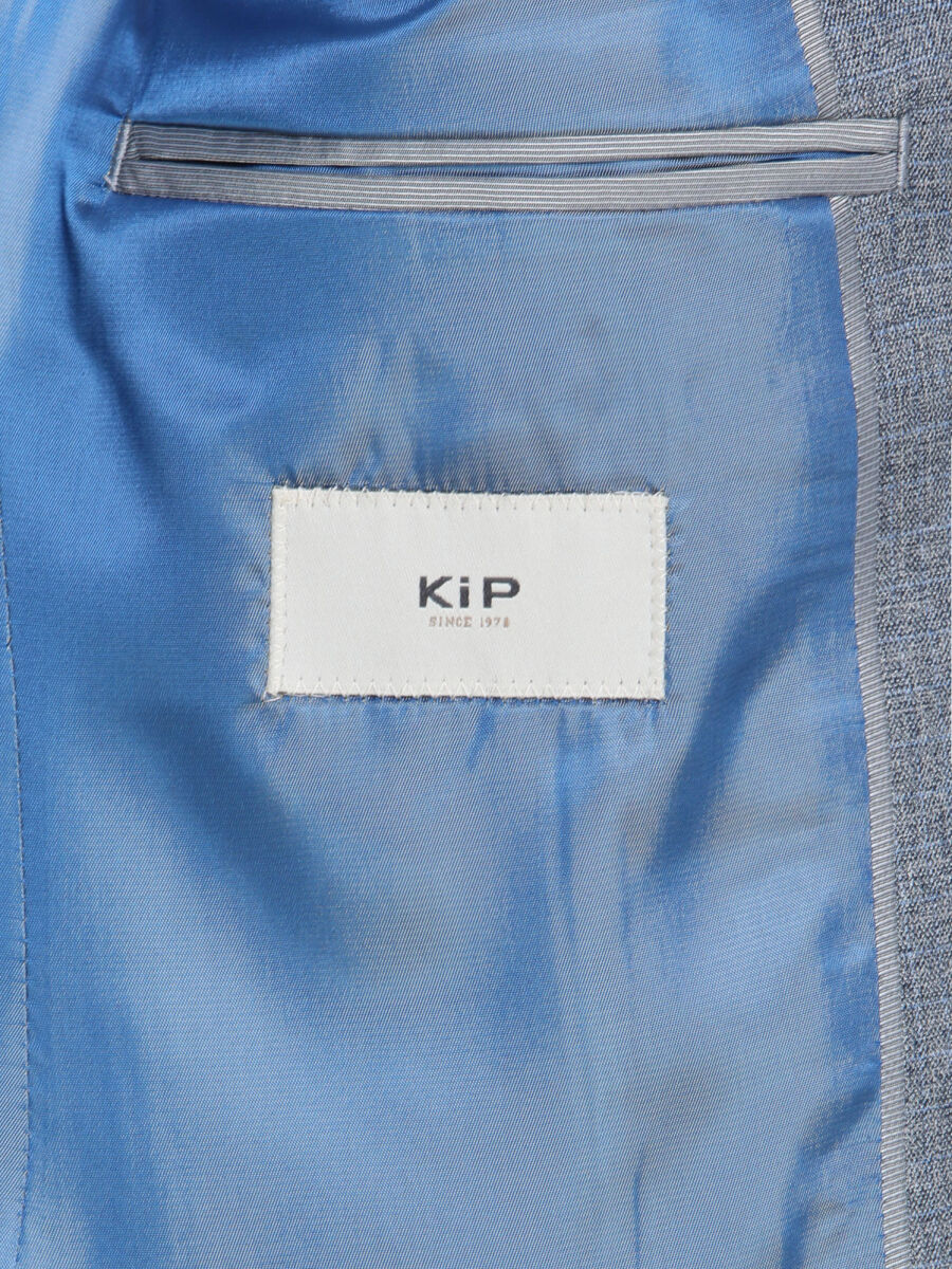 Gri Düz Modern Fit Takım Elbise - 11