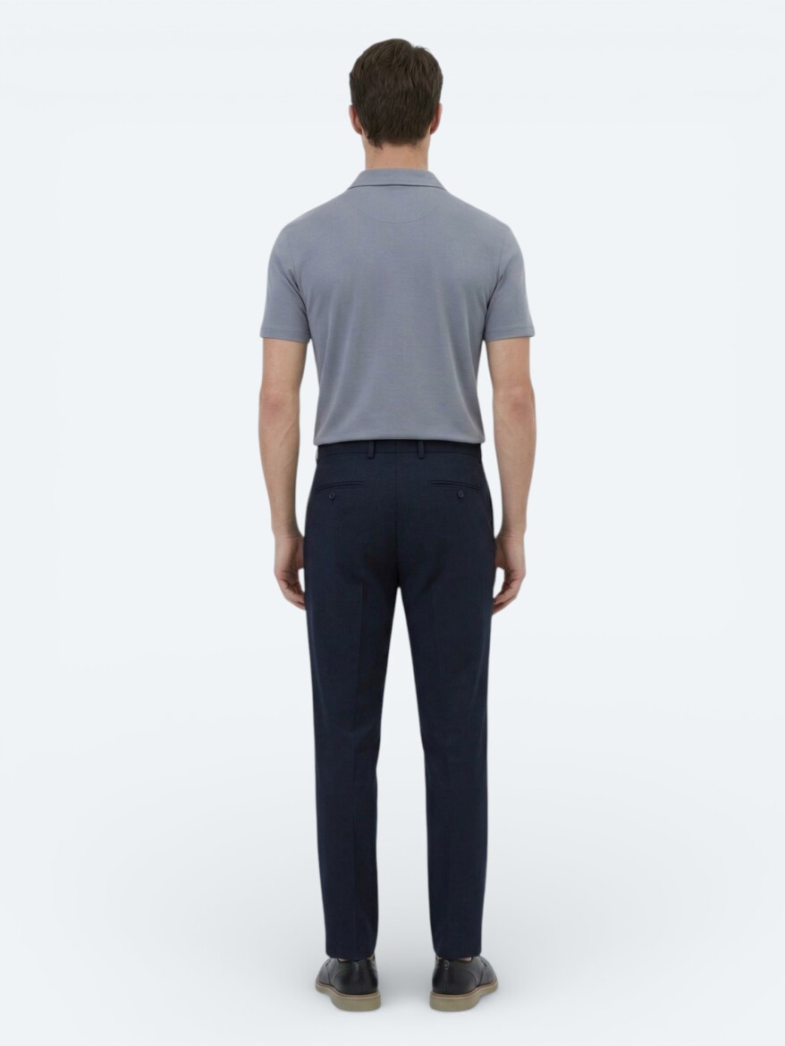 Gri Düz Regular Fit Kısa Casual Gömlek - 5