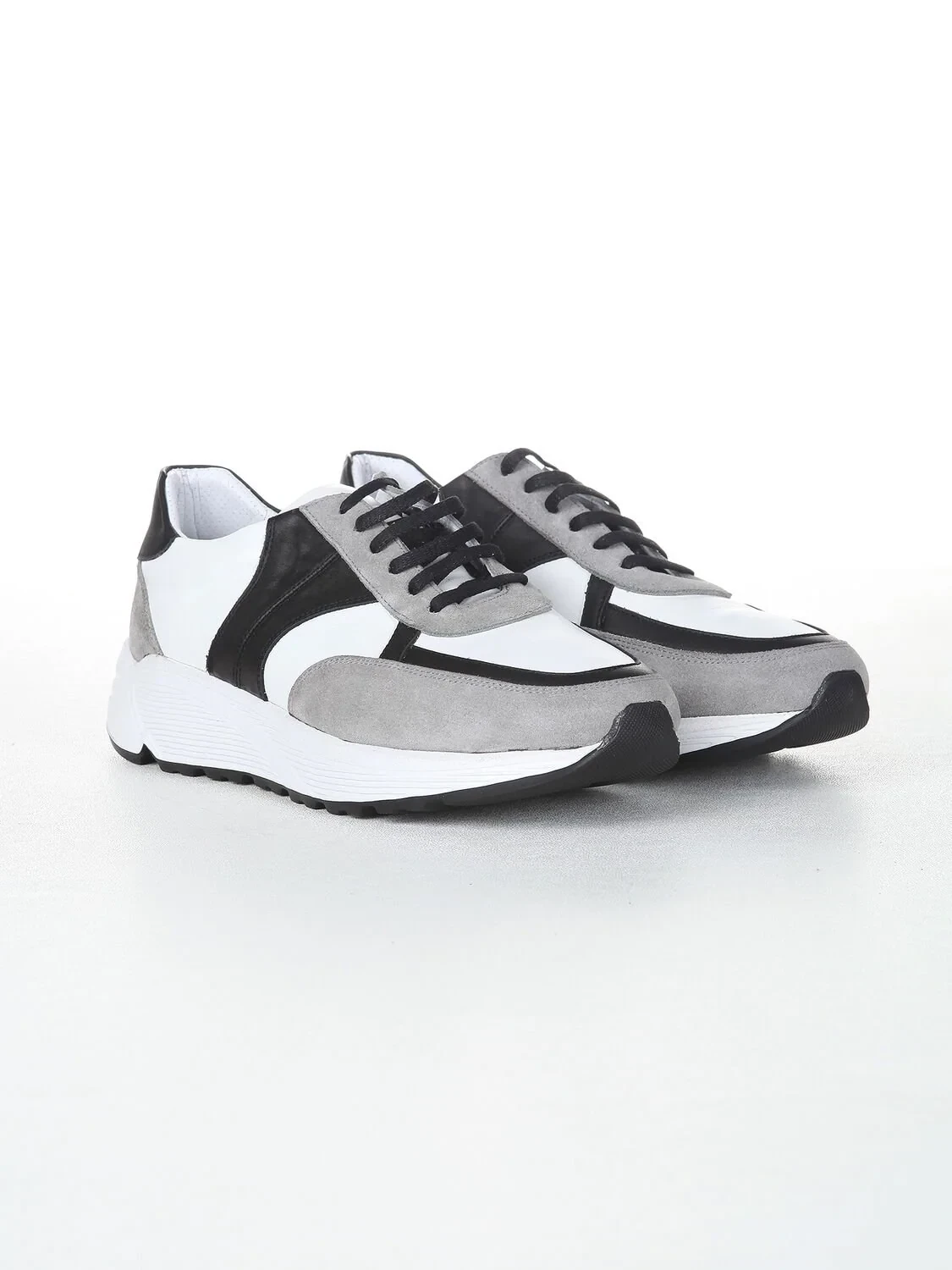 Gri Süet Casual Spor Ayakkabı - 2