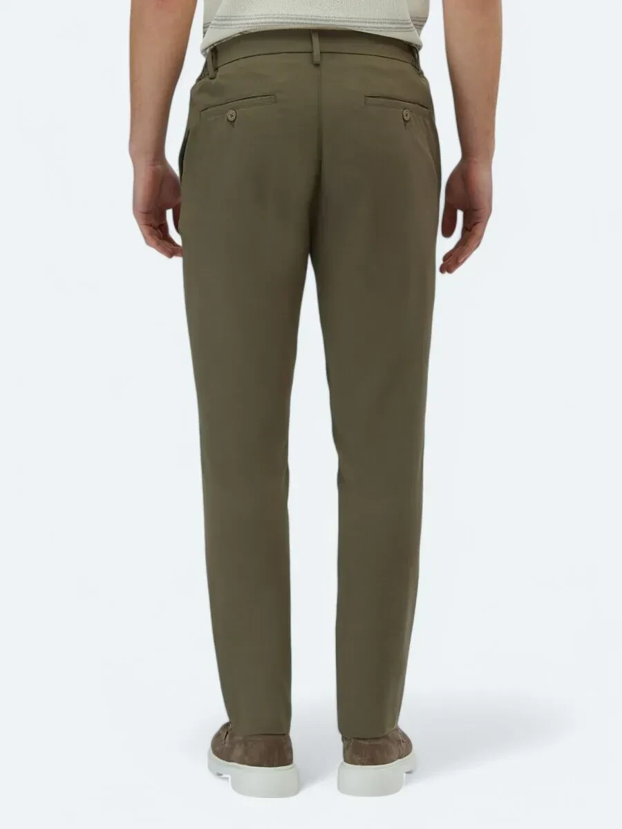 Haki Dokuma Jogging Fit Casual Pantolon - 5