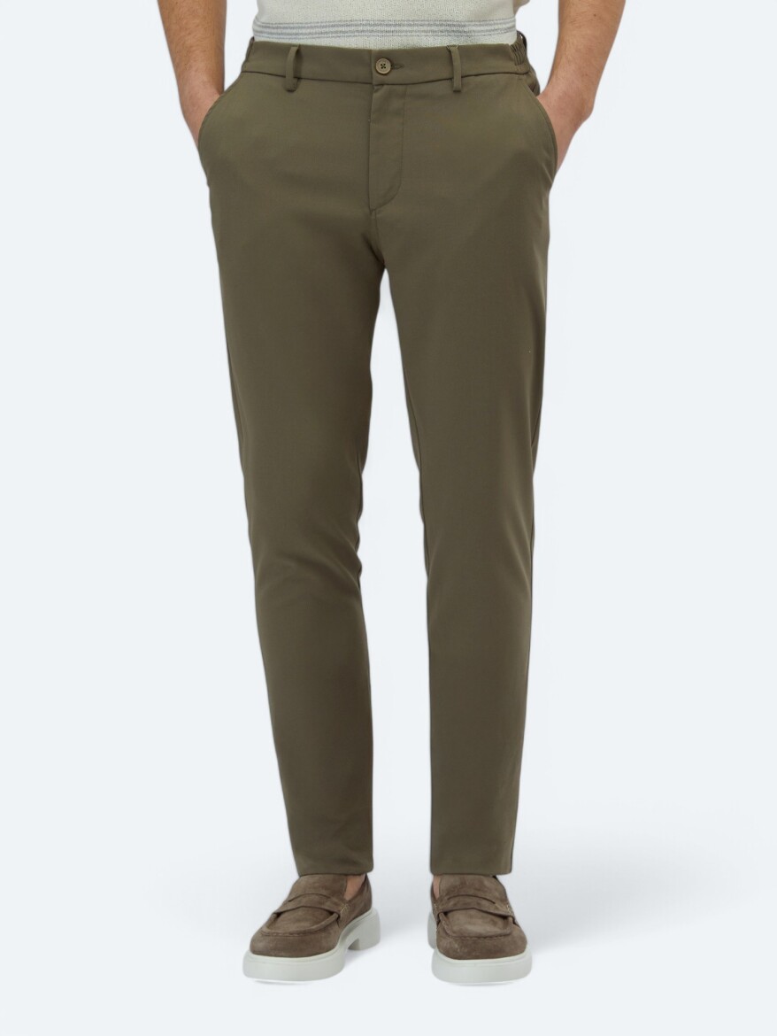 Haki Dokuma Jogging Fit Casual Pantolon - 2