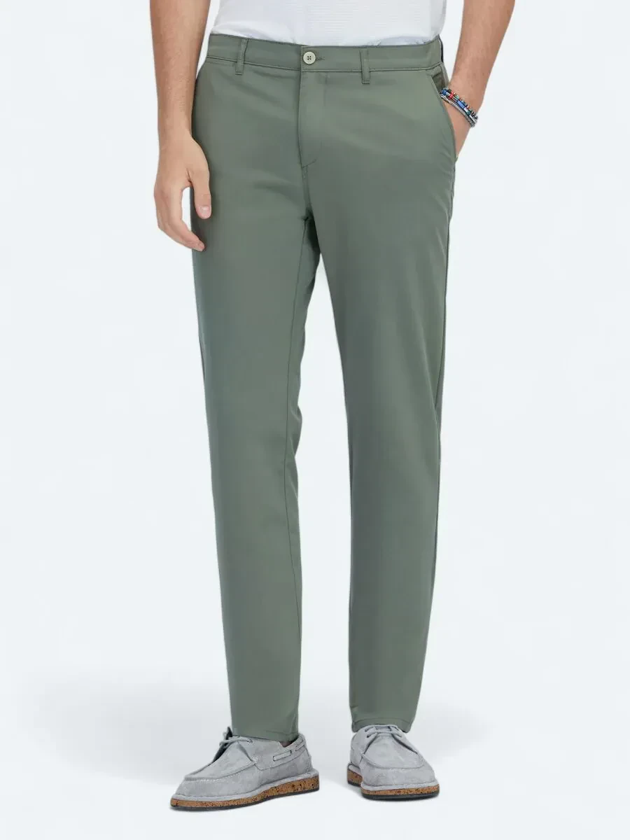 Haki Dokuma Slim Fit Casual Pantolon - 2
