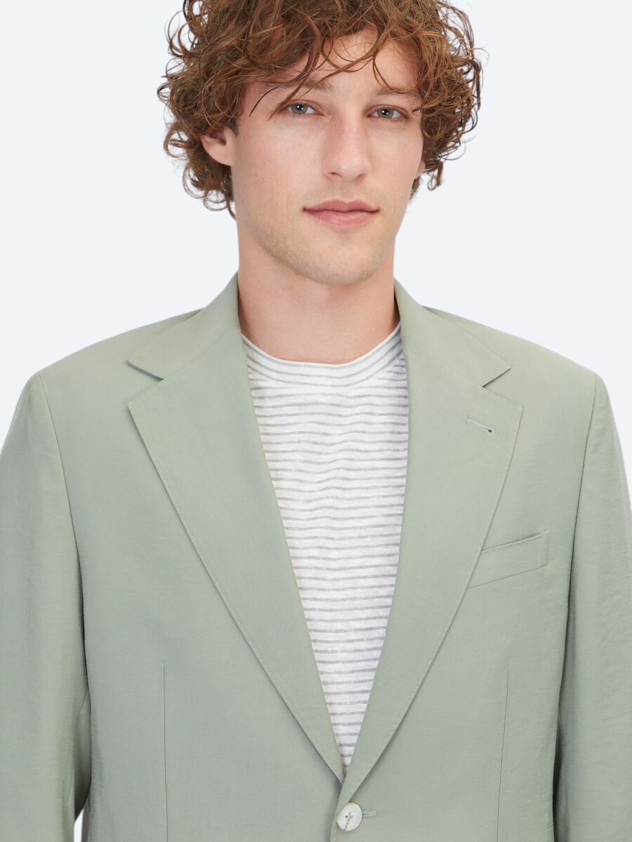 Haki Modern Fit Takım Elbise - 3